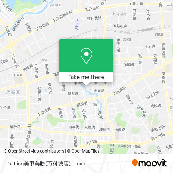 Da Ling美甲美睫(万科城店) map