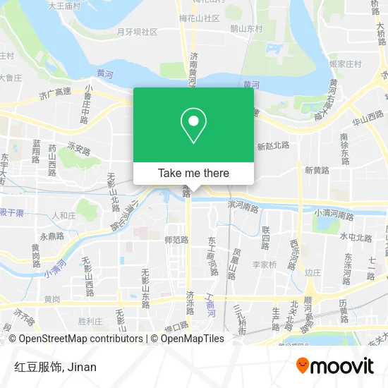 红豆服饰 map