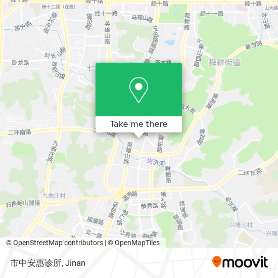 市中安惠诊所 map