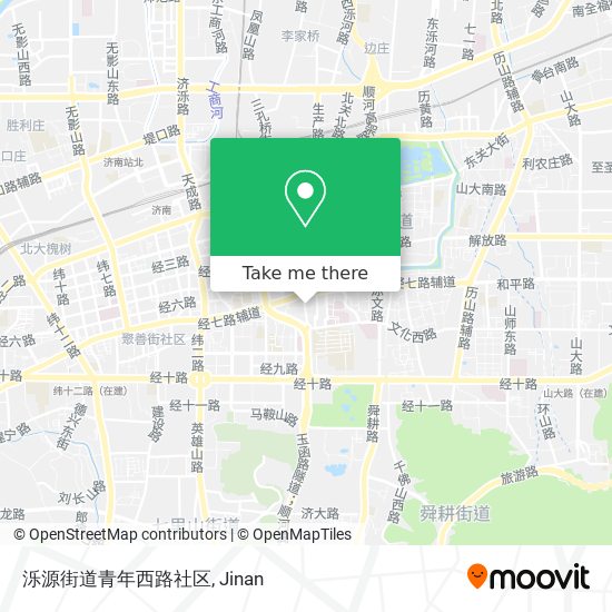 泺源街道青年西路社区 map