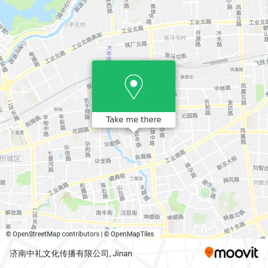 济南中礼文化传播有限公司 map