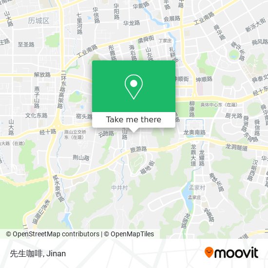 先生咖啡 map