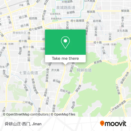 舜耕山庄-西门 map
