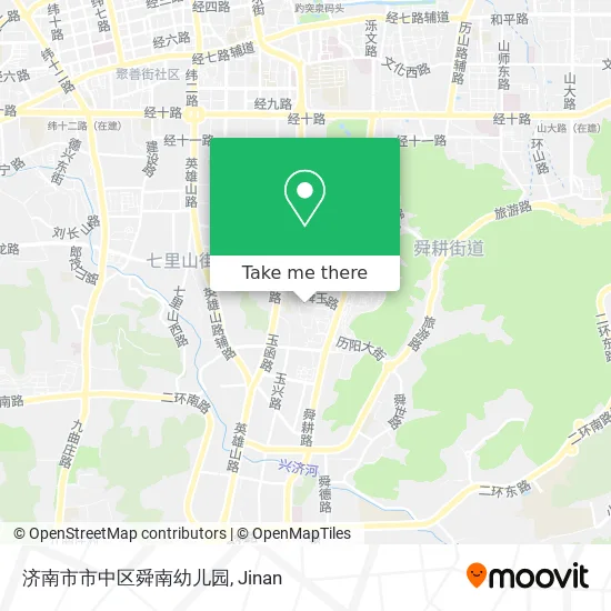 济南市市中区舜南幼儿园 map