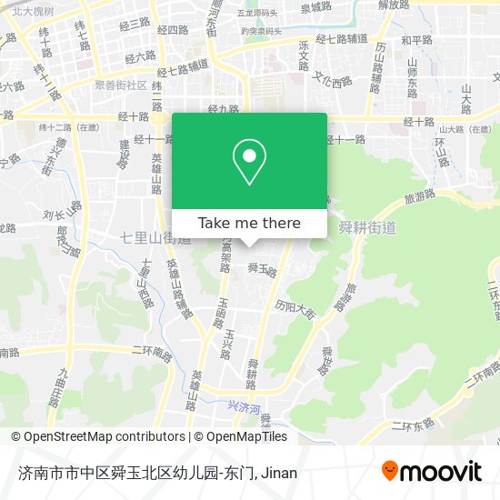 济南市市中区舜玉北区幼儿园-东门 map