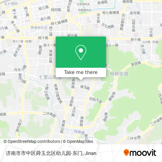 济南市市中区舜玉北区幼儿园-东门 map