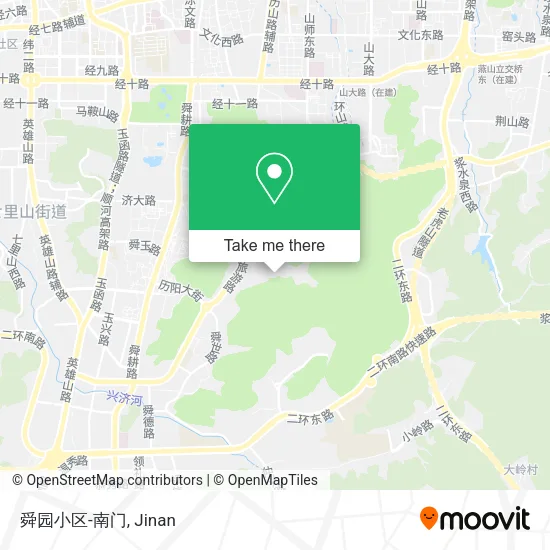 舜园小区-南门 map
