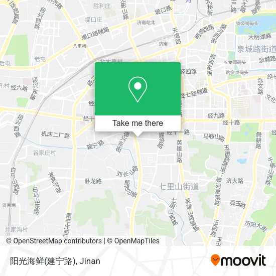 阳光海鲜(建宁路) map