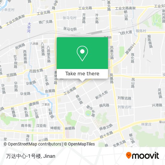 万达中心-1号楼 map