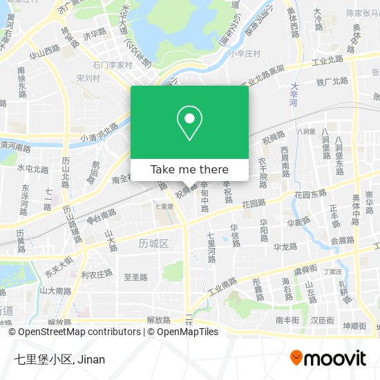 七里堡小区 map