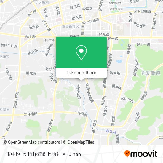 市中区七里山街道七西社区 map