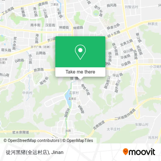 徒河黑猪(全运村店) map