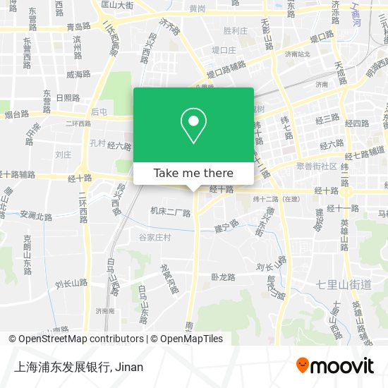 上海浦东发展银行 map