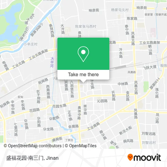 盛福花园-南三门 map