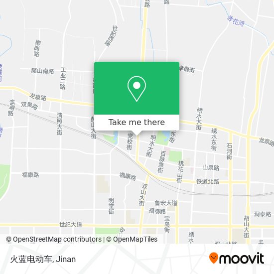 火蓝电动车 map