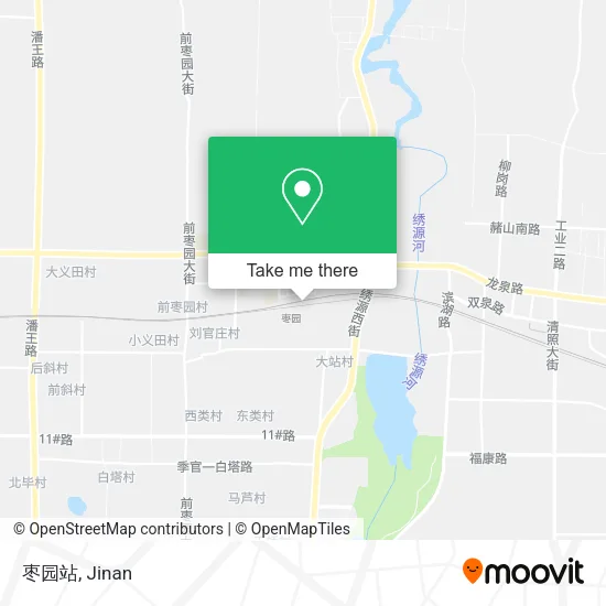 枣园站 map