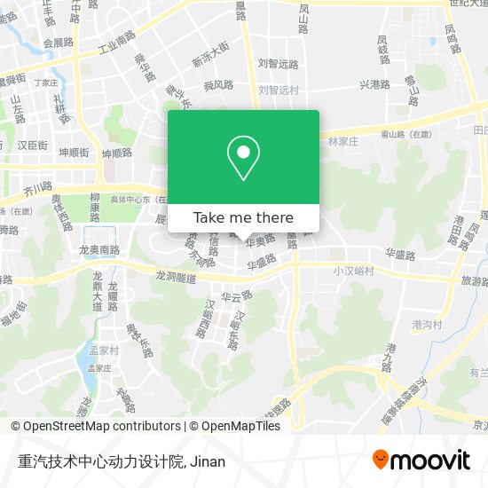 重汽技术中心动力设计院 map