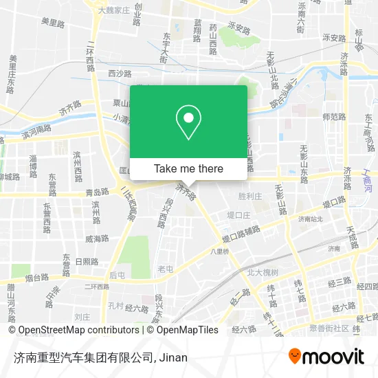 济南重型汽车集团有限公司 map