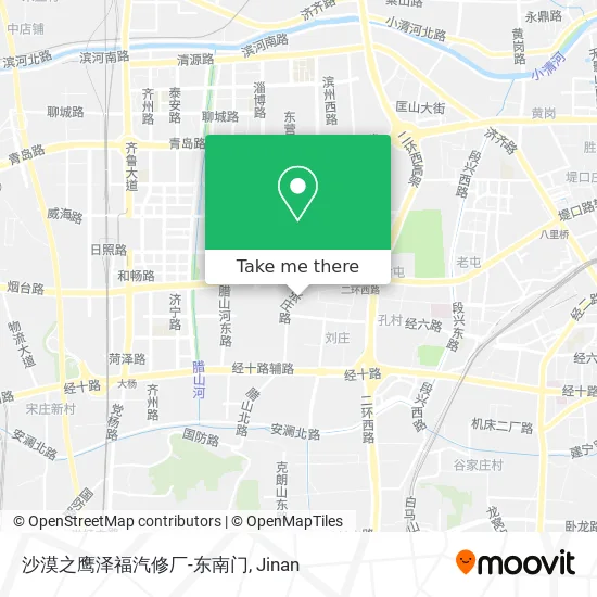 沙漠之鹰泽福汽修厂-东南门 map