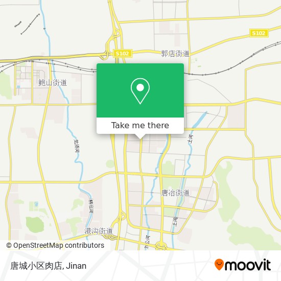 唐城小区肉店 map