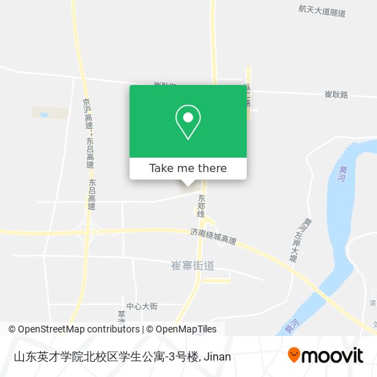 山东英才学院北校区学生公寓-3号楼 map