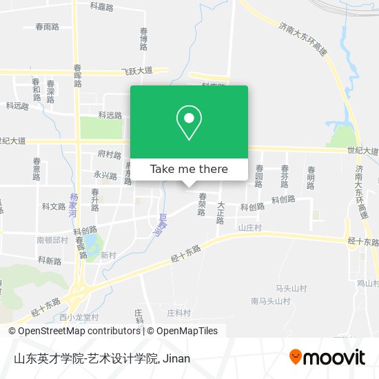 山东英才学院-艺术设计学院 map