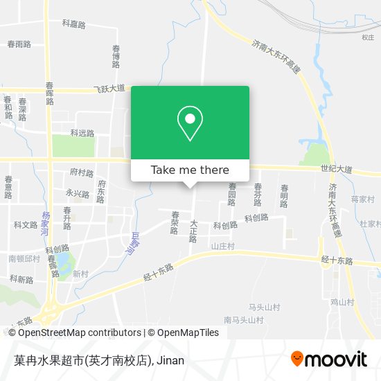 菓冉水果超市(英才南校店) map