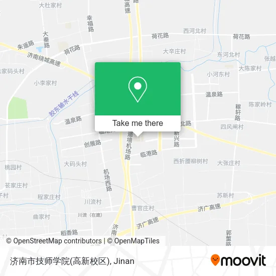 济南市技师学院(高新校区) map
