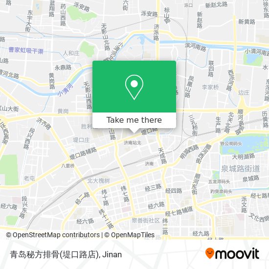 青岛秘方排骨(堤口路店) map