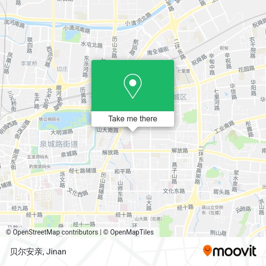 贝尔安亲 map