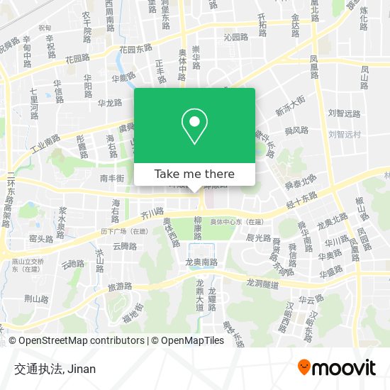 交通执法 map