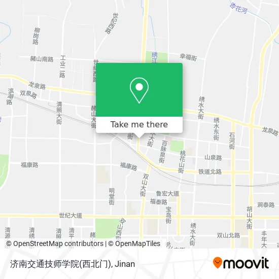 济南交通技师学院(西北门) map