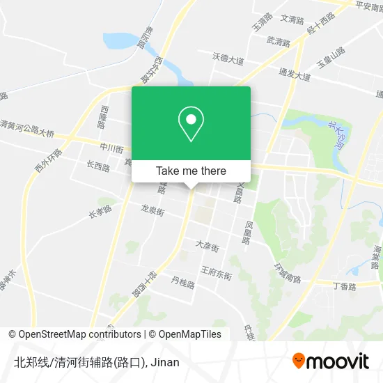 北郑线/清河街辅路(路口) map