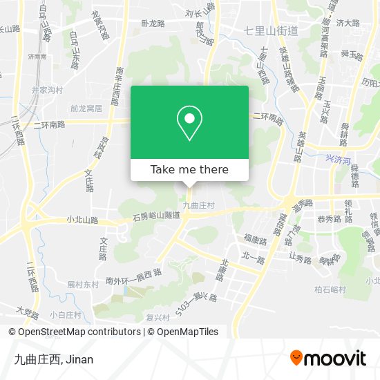 九曲庄西 map