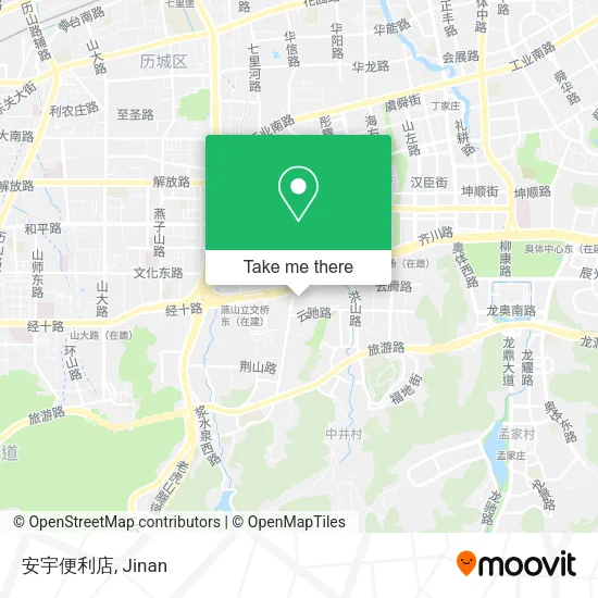 安宇便利店 map