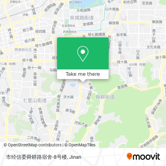 市经信委舜耕路宿舍-8号楼 map