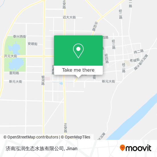 济南泓润生态水族有限公司 map