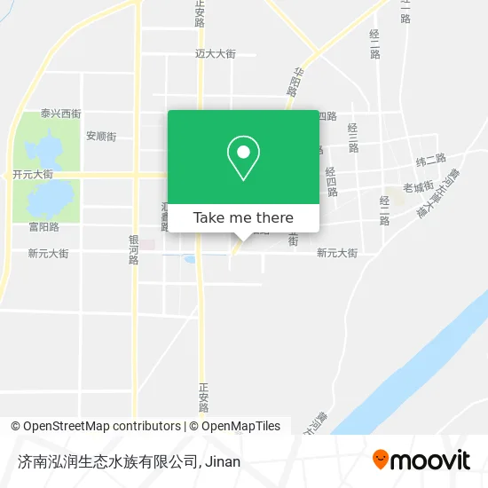 济南泓润生态水族有限公司 map