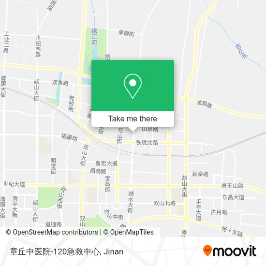 章丘中医院-120急救中心 map