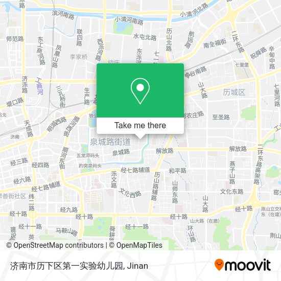济南市历下区第一实验幼儿园 map
