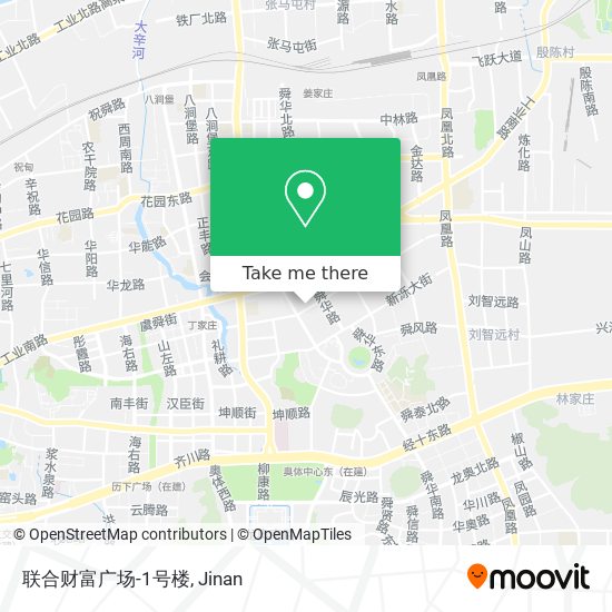 联合财富广场-1号楼 map