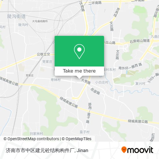 济南市市中区建元砼结构构件厂 map