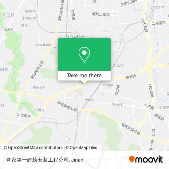 党家第一建筑安装工程公司 map
