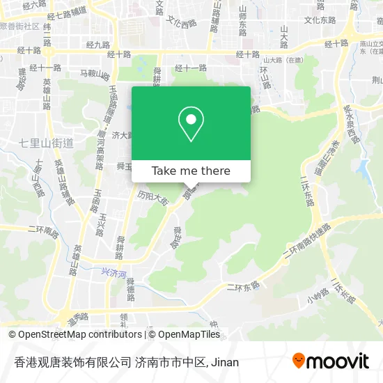 香港观唐装饰有限公司 济南市市中区 map