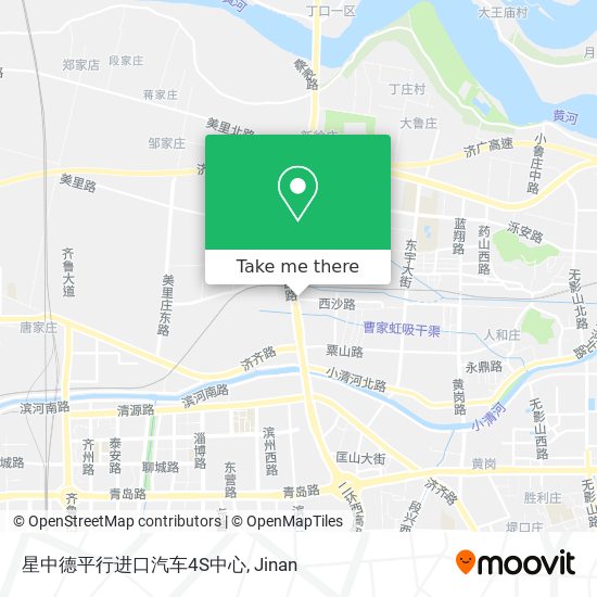 星中德平行进口汽车4S中心 map