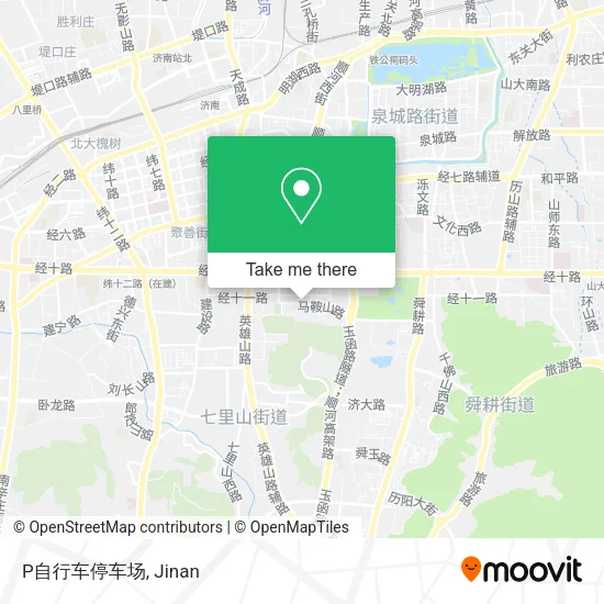 P自行车停车场 map