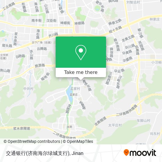 交通银行(济南海尔绿城支行) map