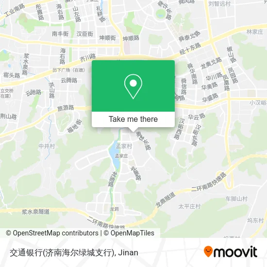 交通银行(济南海尔绿城支行) map