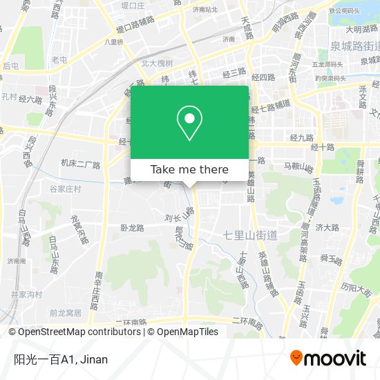 阳光一百A1 map