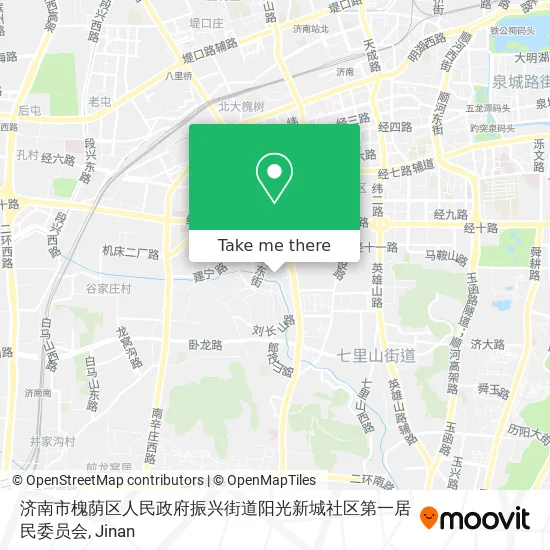 济南市槐荫区人民政府振兴街道阳光新城社区第一居民委员会 map